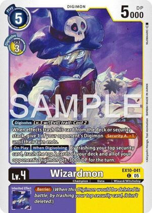 Wizardmon - Sinister Order (EX10-041 C)