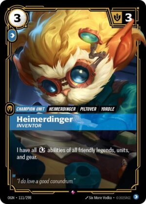 Heimerdinger - Inventor - Origins (OGN) 111/298