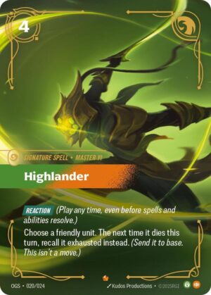 Highlander - Origins: Proving Grounds (OGS:PG) 020/024
