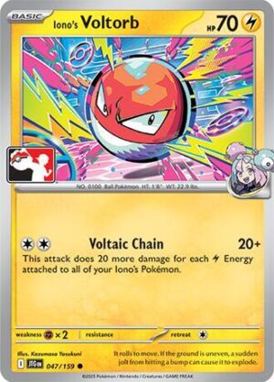 Iono's Voltorb - Prize Pack Series Cards (FOIL) (ESPAÑOL)