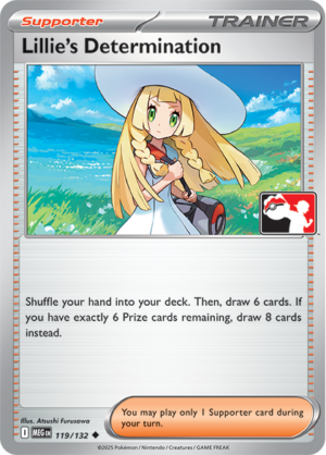 Lillie's Determination - Prize Pack Series Cards (FOIL)