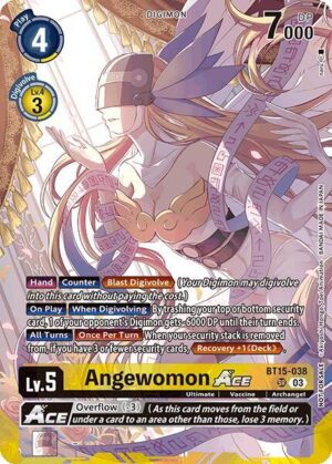 Angewomon ACE (Limited Card Pack) - World Convergence (BT15-038 SR)