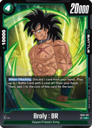 Broly : BR - FB06-061 - Rivals Clash (FB06-061 UC)