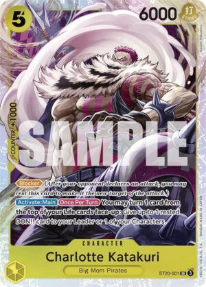 Charlotte Katakuri (ST20-001) - Starter Deck 20: YELLOW Charlotte Katakuri (ST20-001 SR)