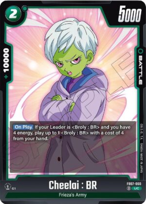 Cheelai : BR - Wish For Shenron (FB07-060 UC)