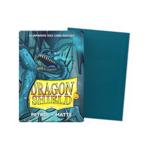 Dragon Shield: 60ct Japanese Sized Matte Petrol Sleeves