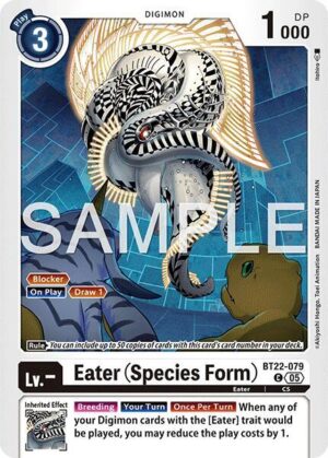 Eater (Species Form) - Cyber Eden (BT22-079 C)