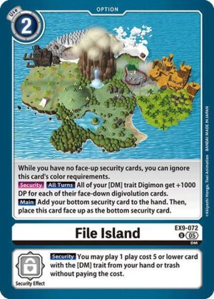 File Island - Versus Monsters (EX9-072 U)