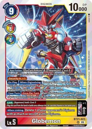Globemon - World Convergence (BT21-023 SR)