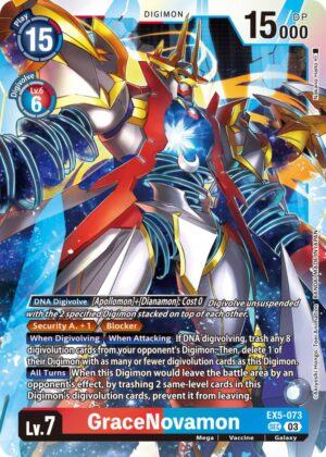 GraceNovamon (Textured) - Animal Colosseum (EX5-073 SEC)