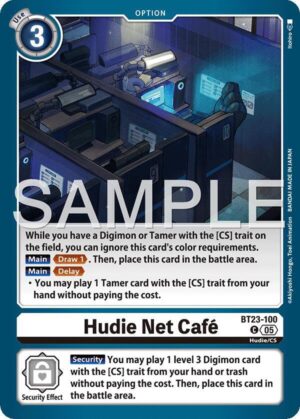 Hudie Net Cafe - Hackers' Slumber (BT23-100 C)