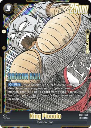 King Piccolo - SB02-058 - Manga Booster 02 (SB02-058 SR)