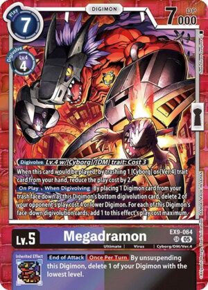 Megadramon - Versus Monsters (EX9-064 SR)