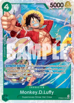 Monkey.D.Luffy - PRB02-005 - Premium Booster -The Best- Vol. 2 (PRB02-005 SR)