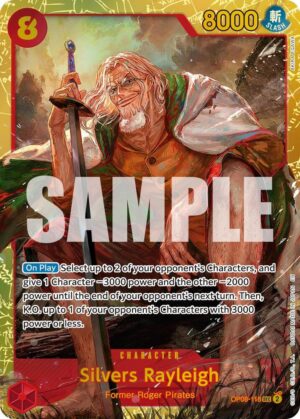 Silvers Rayleigh - OP08-118 (Reprint) - Premium Booster -The Best- Vol. 2 (PRB-02)