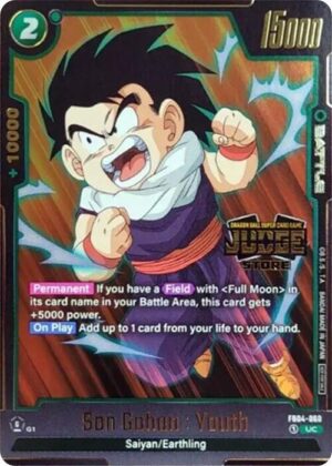 Son Gohan : Youth (Judge Pack (Store Judge) 03) - Tournament and Championship Promos (DBSFW_TPR)