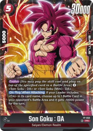 Son Goku : DA - FP-050 - Fusion World Promotion Cards and Packs (DBSFW_PR)