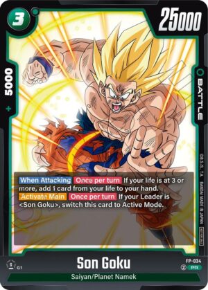 Son Goku - FP-034 - Fusion World Promotion Cards and Packs (DBSFW_PR)