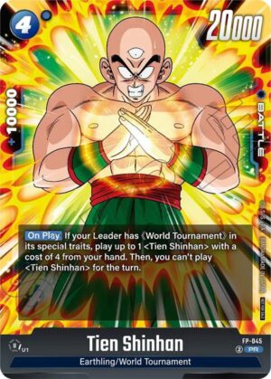 Tien Shinhan - FP-045 (Tournament Pack 07) - Tournament and Championship Promos (DBSFW_TPR)
