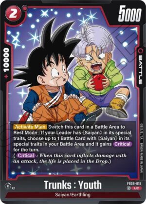 Trunks : Youth - FB08-015 - Saiyan's Pride (FB08-015 UC)