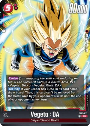 Vegeta : DA - FB07-021 - Wish For Shenron (FB07-021 SR)