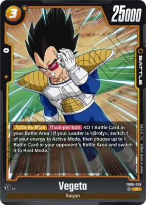 Vegeta - FB08-089 - Saiyan's Pride (FB08-089 R)