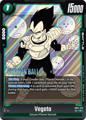 Vegeta - SB02-045 - Manga Booster 02 (SB02-045 R)