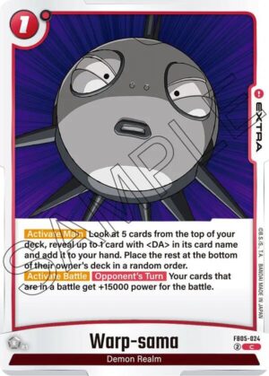 Warp-sama - New Adventure (FB05-024 C)