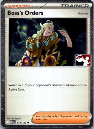 Boss's Orders - 114/132 - Prize Pack Series Cards (holofoil) (ESPAÑOL)