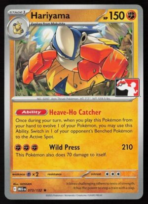 Hariyama - Prize Pack Series Cards (ESPAÑOL)