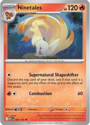 Ninetales 020/132 - Uncommon