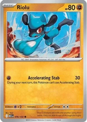 Riolu 076/132 - Common