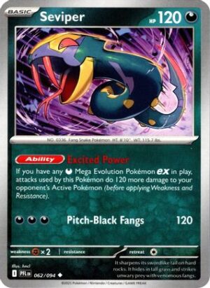 Seviper 062/094 - Uncommon