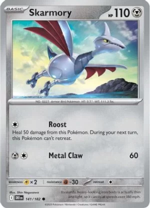 Skarmory - 141/182 - Common