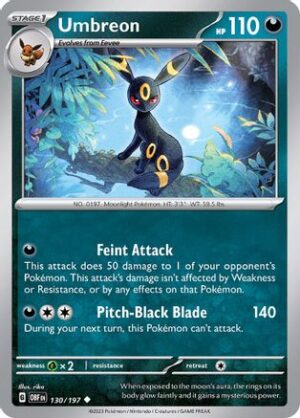Umbreon - 130/197 - Uncommon
