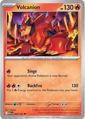Volcanion 025/132 - Uncommon