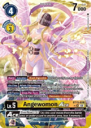 Angewomon ACE (Alternate Art) - Exceed Apocalypse (BT15-038 SR)