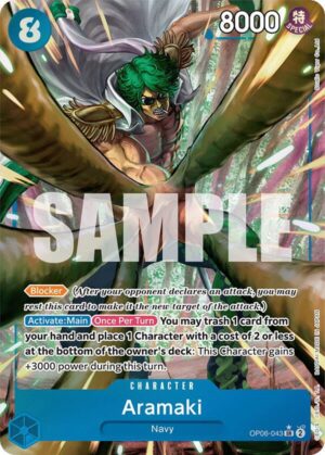 Aramaki (Alternate Art) - Wings of the Captain (OP06-043 SR)