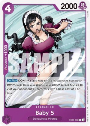 Baby 5 - Extra Booster: One Piece Heroines Edition (EB03-036 C)