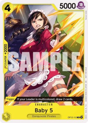 Baby 5 (Tournament Pack 2026 Vol. 1) - One Piece Promotion Cards (OP12-112 R)