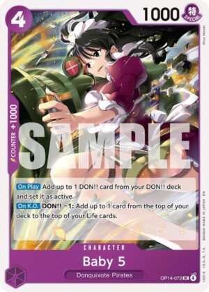 Baby 5 - The Azure Sea's Seven (OP14-072 UC)