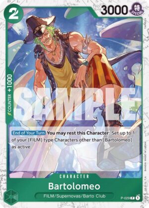 Bartolomeo (P-029) (Jolly Roger Foil) - Premium Booster -The Best- (PRB-01)