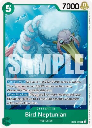 Bird Neptunian - The Azure Sea's Seven (EB04-016 C)