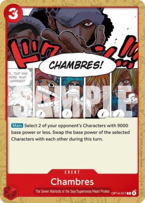 Chambres - The Azure Sea's Seven (OP14-017 C)