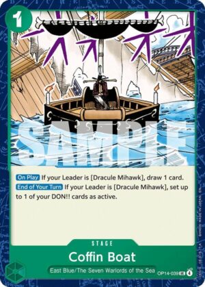 Coffin Boat - The Azure Sea's Seven (OP14-039 UC)