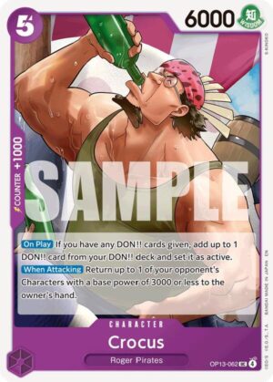 Crocus - Carrying On His Will (OP13-062 UC)