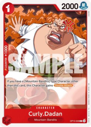 Curly.Dadan - Carrying On His Will (OP13-009 C)