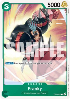 Franky - Carrying On His Will (OP13-033 C)