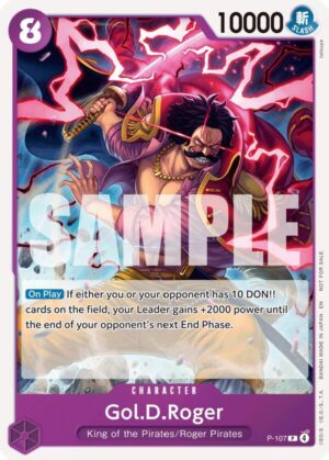 Gol.D.Roger (Store Tournament 2025 Vol. 4) - One Piece Promotion Cards (P-107 P)