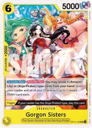 Gorgon Sisters - The Azure Sea's Seven (OP14-105 UC)
